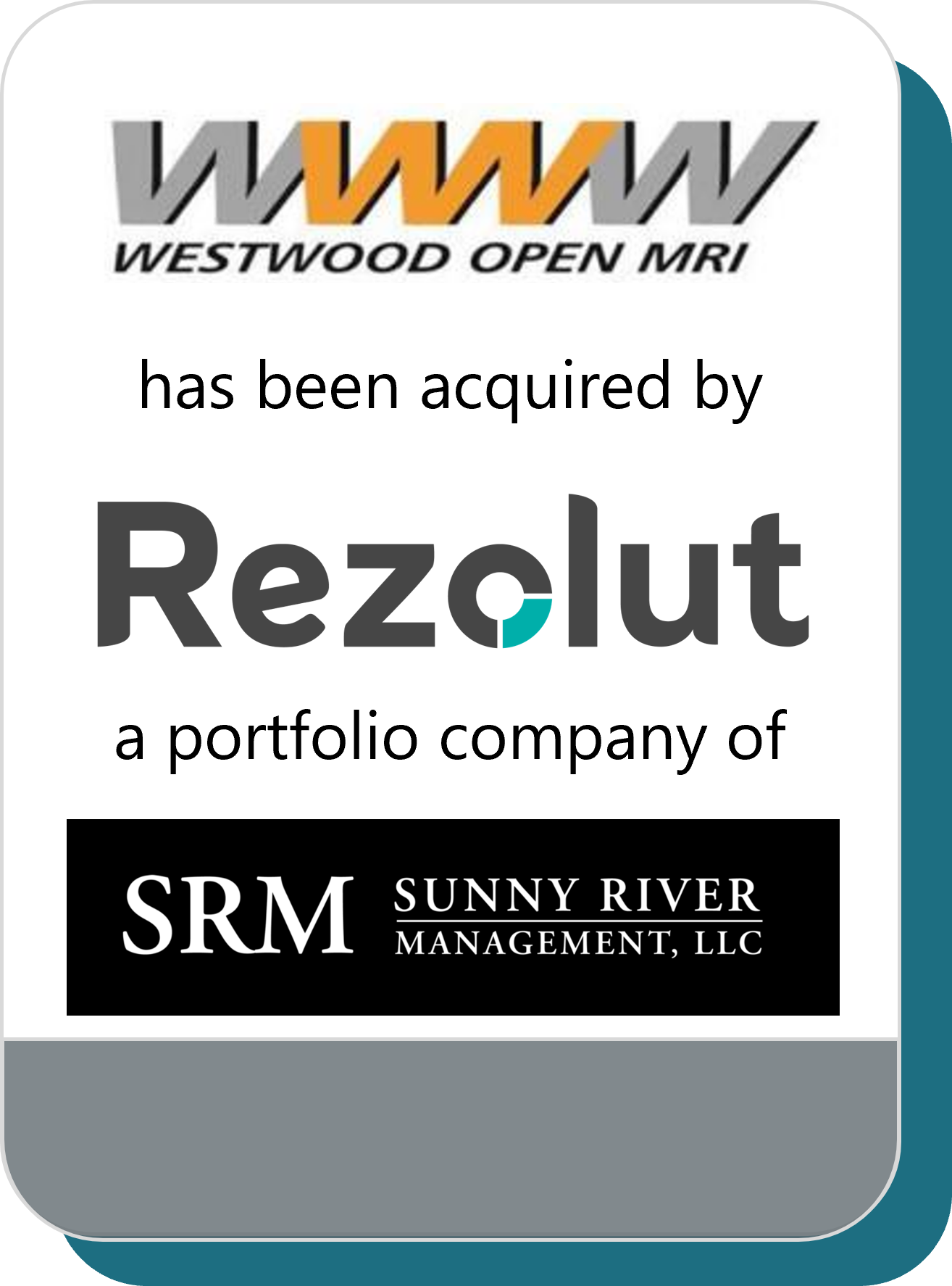Westwood Open MRI Acquired by Rezolut Westcove